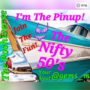 1/9 my closet is featured...checkout  @gems_m extraordinary host & leader ❤️🩷🩵💚